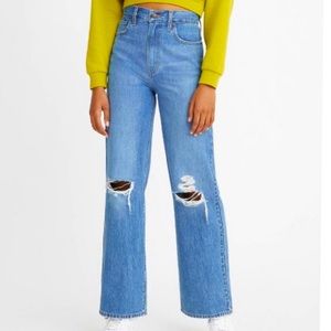 Levi’s High Waisted Straight Jeans sz 26